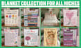 create unique quilt, fleece blanket designs and customized