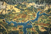 hand draw a fantasy map with digital watercolours
