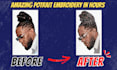 do professional embroidery digitizing in 1 hour