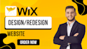 build wix website design wix site redesign wix site revamp wix site clone wix
