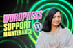 be your wordpress support expert, wordpress help