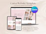 canva website design canva landing page canva website canva ebook design mockup