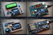 create arduino projects and proteus simulations