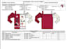 do custom festive sweater tech pack technical pack