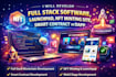 develop full stack software, launchpad, nft minting site, smart contract or dapp
