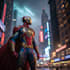 illustrate marvel style superhero illustration