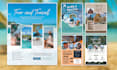 do modern, eye catching travel flyer design