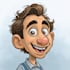 make big head cartoon caricature from your face