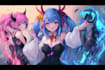 illustrate anime character illustration