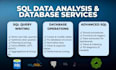 write optimized sql queries for reports and data analysis