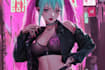 illustrate anime fantasy character