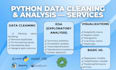 clean, analyze and visualize your data using python and pandas