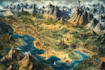 do fantasy maps and city maps