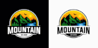 do create sunset logo design