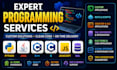 develop python java cpp software bots and sql databases