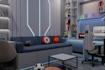 create 3d gaming room design, play room, bedroom gaming setup, kids room render
