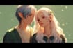 draw you an anime art style characters