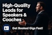 generate qualified targeted speaking engagement leads