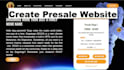 do solana presale website, staking website, memecoins token with smart contract