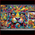 create graffiti pop art designs and murals