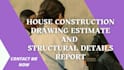 do full house take off construction cost estimates material take off and boq doc