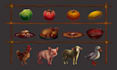 create wonderful 2d game assets, props, items, objects