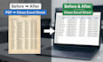 do accurate data entry, copy paste tasks and convert PDF to excel quickly