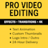 design professional thumbnails and edit engaging videos