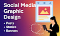 design social media posts