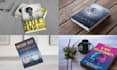 create 20 different book mockups for your book cover