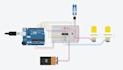 do arduino programming and simulations in proteus, fritzing, tinkercad