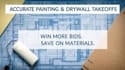 do finish, painting, and drywall cost estimation and takeoff