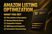 write and optimize your amazon fba listing for SEO