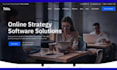 squarespace software company website app development website coding agency site