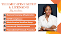 setup your telemedicine practice, licensing, hippa compliance, administration