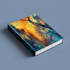 design an eye catching book cover with back and spine