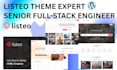 develop a custom directory, or booking site site with the listeo theme