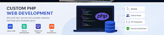 develop a custom PHP website with clean and secure code