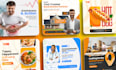 design high converting facebook ad creative, meta ad design, social media post