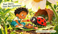 do children book illustration and story book cover design