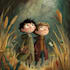 draw digital watercolor children book illustration