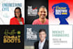 design podcast cover art or podcast logo