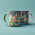 design dreamy holiday mug and tote illustrations