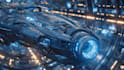 design spaceship, sci fi illustration and sci fi art