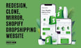 migrate or mirror your existing website to a fast loading shopify store