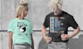 create custom streetwear t shirt design and graphics