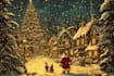 draw unique christmas illustration