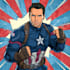 make illustration in american comic style