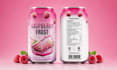 create juice label can label beverage label water bottle and packaging