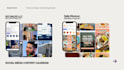 create social media content calendar strategy